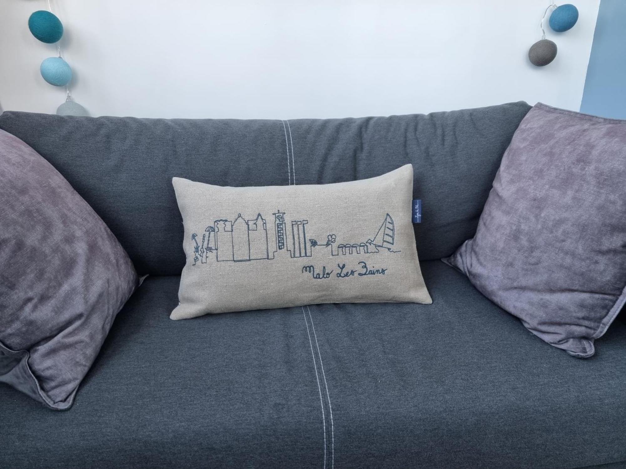 Malouin - Sur La Digue De Les Bains Avec Vue Sur Apartment Malo-les-Bains