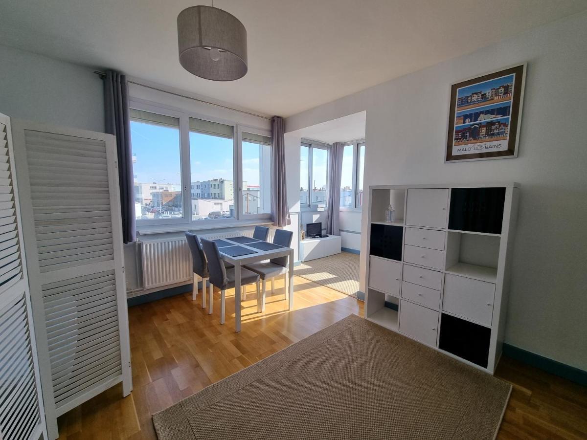 Malouin - Sur La Digue De Les Bains Avec Vue Sur Apartment